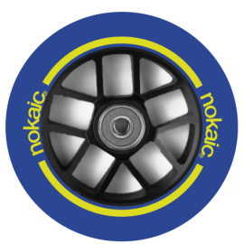 Wheel Nokaic Spoked 110mm Blue