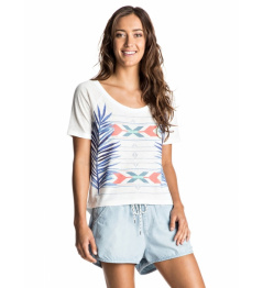 Roxy Fashion Friend T-Shirt Palm Fever 862 wbt0 marshmellow 2017 Ladies vell.M