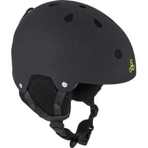 Triple Eight Brainsaver Snow Audio Helmet (S-M|Black)