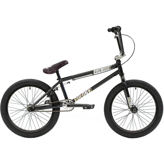 Colony Premise 20 "2021 Freestyle BMX Bike (20.8 "| Gloss Black / Polished)