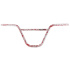 Fiction Troop BMX Handlebars (9.5"|New Psycho White/Red Splatter)