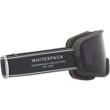 Whitespace Dual Tone Ski Goggles (Black/Smoke Lens)
