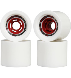 Venom Cannibal Cobra Core 76mm Longboard Wheels 4-Pack (White|78A)