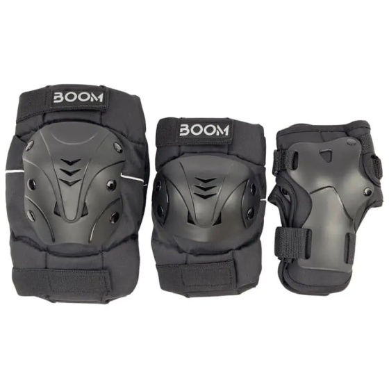 Boom Classic PLUS tripple pad set Black L