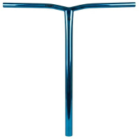 Union Uniq Bend Standard Handlebars 650mm Chrome Blue