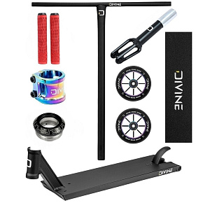 Freestyle Scooter Custom Divine Street 6" 560 mm Black