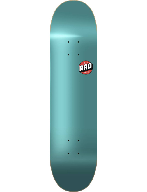 RAD Blank Logo Skate Board (7.75"|Teal Maple)