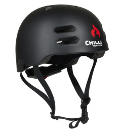 Chilli in-mold black helmet