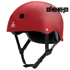 Triple Eight Deep Cover Helma (L-XL|Red Glossy) Triple Eight Deep Cover Helma (L-XL|Red Glossy)