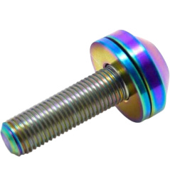 TLC Metric Titanium BMX Bolt Hubs (10mm|Rainbow)