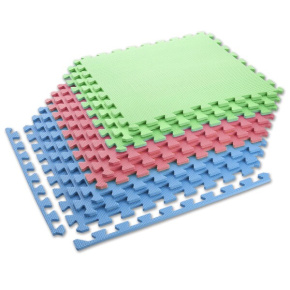 Protective puzzle pad MP10 green-blue-red