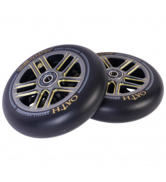 Oath Binary wheels 115x30mm Gold/Titanium 2 pcs