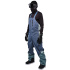 Whitespace 2L Cargo Insulated Bib Snow Pants (M|Slate Blue)