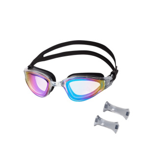 Swimming goggles NILS Aqua NQG180MAF black/rainbow