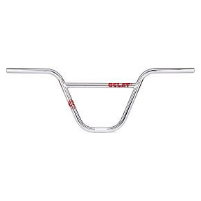 Eclat Controller 25.4mm 2-Piece BMX Handlebars (9.5"|Chrome)