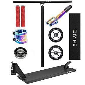 Freestyle Scooter Custom Divine Street 6" 560 mm Black