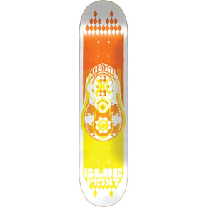 Blueprint Babushka Skate Board (8.25"|Orange/Yellow)