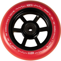 North Signal V2 115x30mm Black/Red Pu wheels