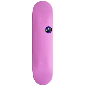 RAD Blank Logo Skate Board (8"|Pink)