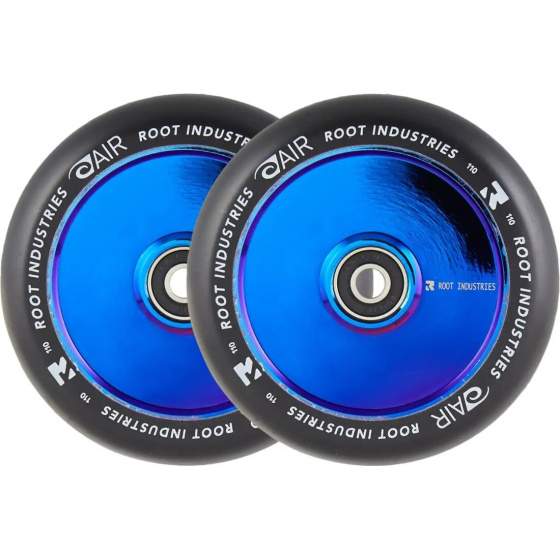 Wheels Root Industries Air Black 110mm 2pcs Blue Ray