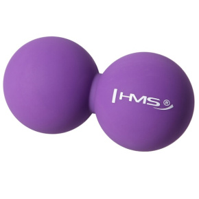 Double Massage Ball HMS BLC02 Purple - Lacrosse Ball