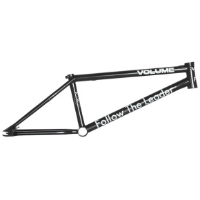 Volume x Follow the Leader Freestyle BMX Frame (20.5"|Ed Black)