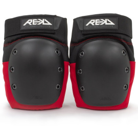 REKD Ramp Black / Red XS knee pads