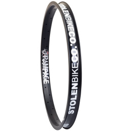 Stolen Rampage BMX Rim (20" | Anodized Black)
