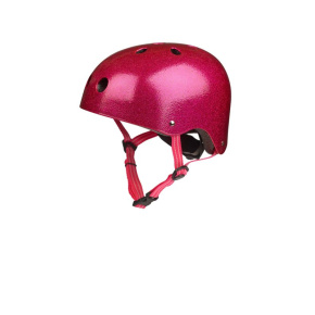 Micro Pink Glitter M Helmet (53-57 cm)