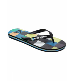 Flip flops Quiksilver Molokai Resin Check 569 black / blue / green 2018 vell.EUR42