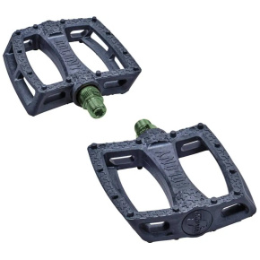 Colony Fantastic 9/16" BMX Pedals (Black/Green) Colony Fantastic 9/16" BMX Pedals (Black/Green)