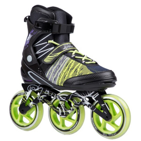 Roller skates NILS EXTREME NA 1206 black-green