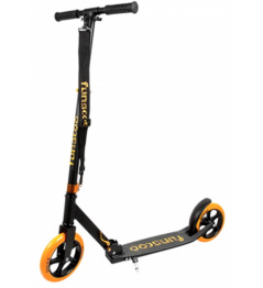Funscoo 200 mm folding scooter orange