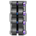 Divine SCS black / purple bolt M6 Alu