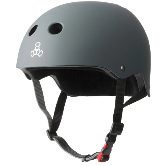 Helmet Triple Eight Certified Sweatsaver S-M Carbon Rubber