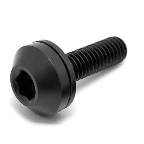 TLC Profile/Madera Titanium BMX Hub Screw (14mm|Black)