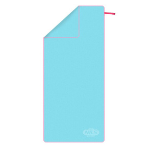 NILS Camp NCR13 light blue/pink microfiber towel