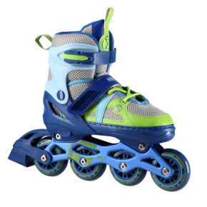Roller skates NILS Extreme NJ1828A blue-green