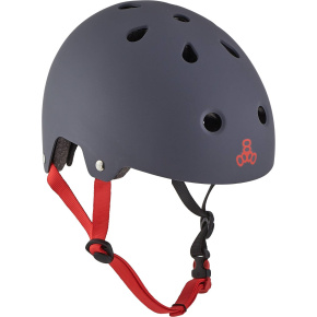 Triple Eight Dual Certified Skate Helmet (L-XL|Grey)
