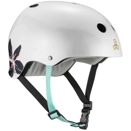Helmet Triple Eight Certified Sweatsaver S-M Floral