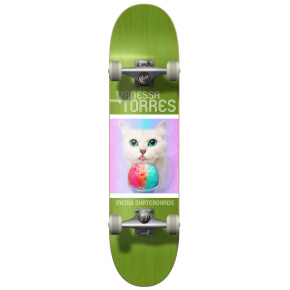 Meow Pro Skateboard Complete (8"|Vanessa Torres Furreal)