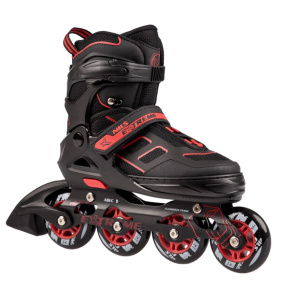 Roller skates NILS EXTREME NA 14174 black-red
