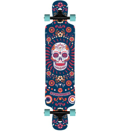 Hydroponics DT 3.0 Complete Longboard (39.25"|Mexican Skull Navy)