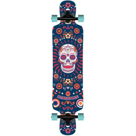 Hydroponics DT 3.0 Complete Longboard (39.25"|Mexican Skull Navy)