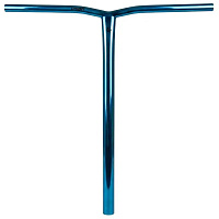 Union Uniq Bend Oversized Handlebars 620mm Chrome Blue