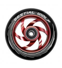 Bestial Wolf Twister wheel 110mm red