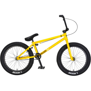 Mafia Kush 2+ 20 "Freestyle BMX Bike (20.4"|Yellow Splatter)