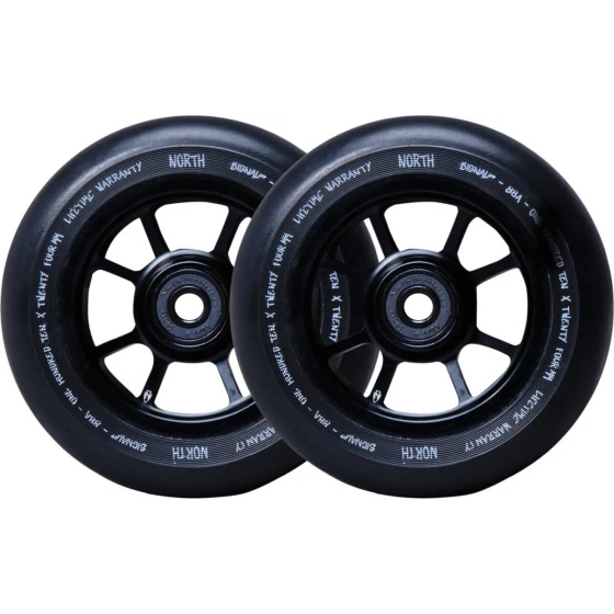 Wheels North Signal 110mm Matte Black 24mm
