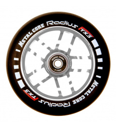 Wheel Metal Core Radius 120mm Wheel Silver