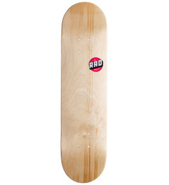 RAD Blank Logo Skate Board (8"|Wood)